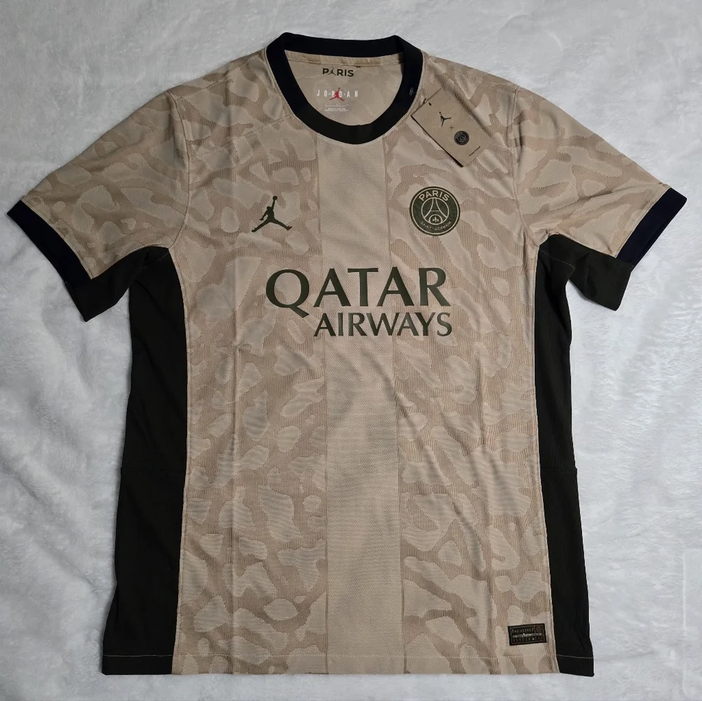Nike PSG x Jordan 2024 Soccer Jersey  Men's Sz Large $170 FD6503-201